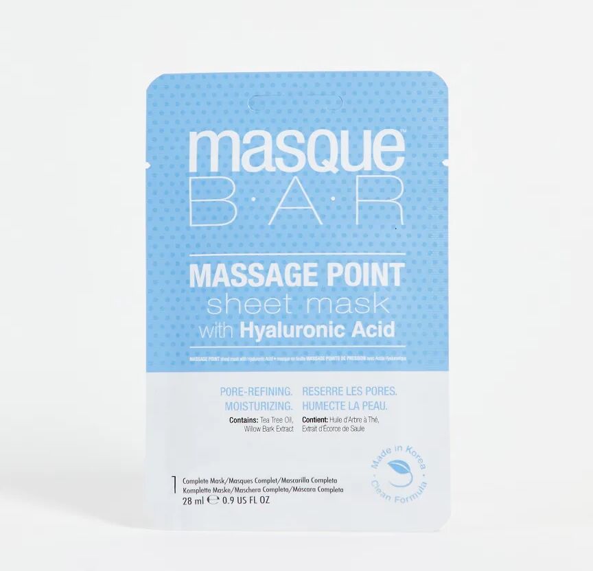 MasqueBAR Massage Points Sheet Mask-No colour  - Size: No Size