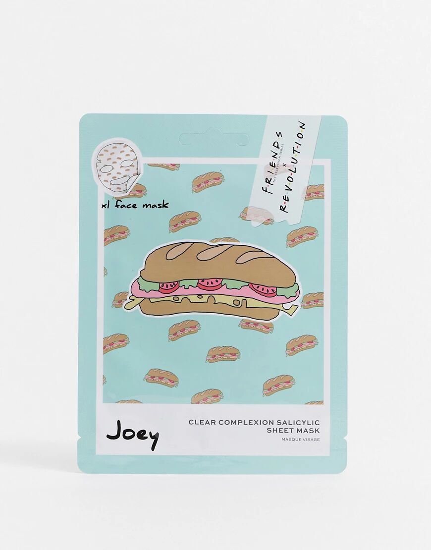 Revolution X Friends Joey Salicylic Sheet Mask-No colour  - Size: No Size