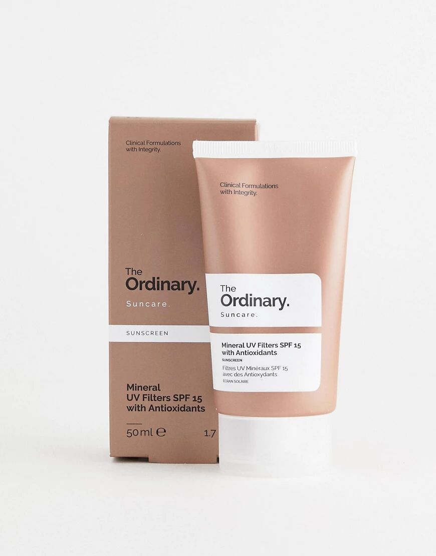 The Ordinary Mineral UV Filters SPF 15 with Antioxidants-No colour  - Size: No Size