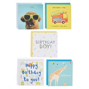 Marks & Spencer Pack of 5 Birthday Cards -