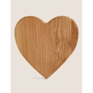 Marks & Spencer Heart Wooden Chopping Board - Oak