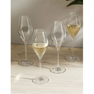 Marks & Spencer Set of 4 Prosecco Glasses - Clear