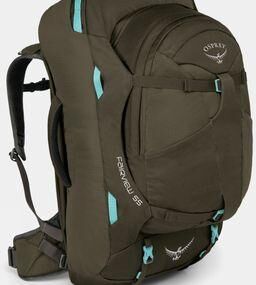 Osprey Womens Fairview 55 Travel Pack Misty Grey Size: (S-M)