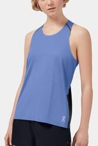 On Womens Tank-T Marina/Black Size: (L)