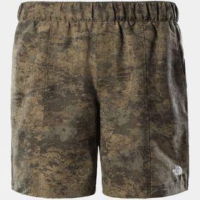 The North Face Class V Pull On Short Military Olive Cloud Camo Wash Print Size: (XXL Regular)