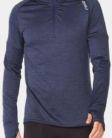 2XU Mens Ignition 1/4 Zip Top Midnight Blue Size: (L)