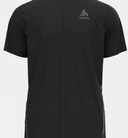 Odlo Zeroweight Blackpack Crew Neck Short Sleeve T-Shirt Black Size: (L)