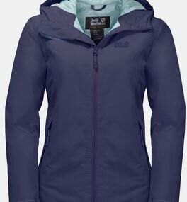 Jack Wolfskin Womens Chilly Morning Jacket Dark Plum Size: (XS)