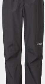 Rab Womens Downpour Eco Pant Black Size: (10 Long)