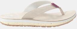 Jack Wolfskin Womens Beachster Lt Flip Flop Beige / Wild Berry Size: (7)