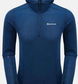 Montane Mens Allez Micro Hoodie Narwhal Blue Size: (L)