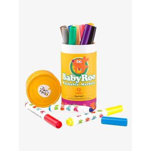 Jar Melo BabyRoo Washable Markers 12 Colours - UNISEX