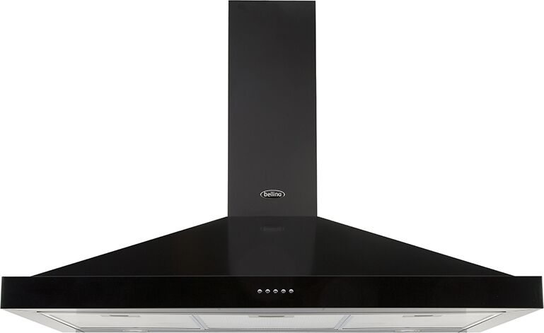 Belling 110CHIMBK 110cm Classic Cooker Chimney Hood Black