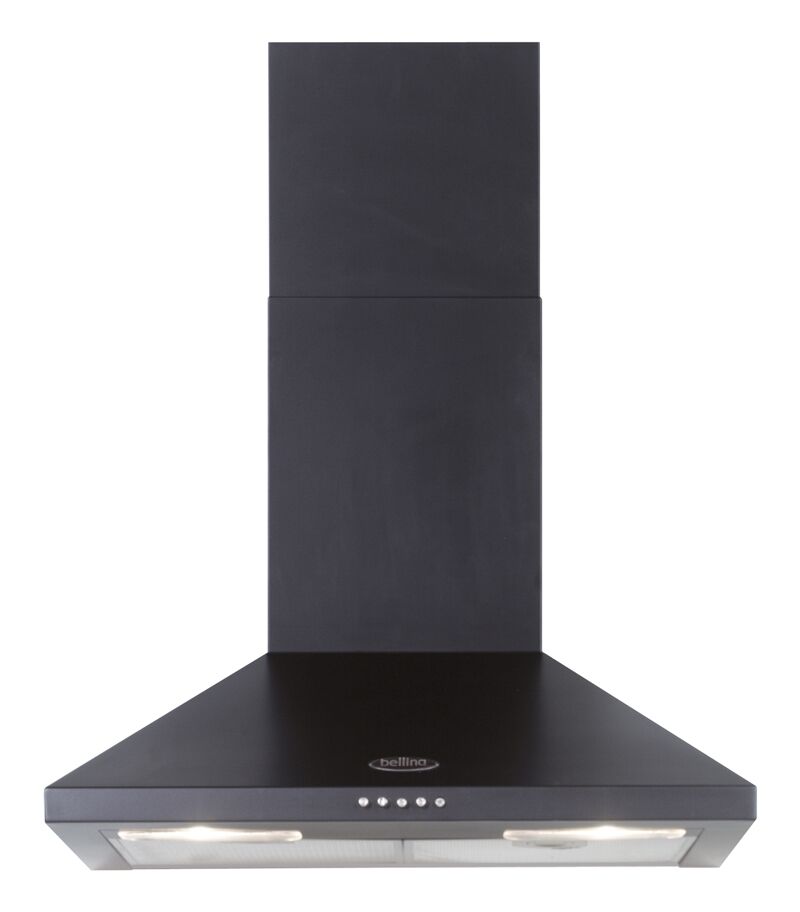 Belling CHIM600RBLK 60cm Chimney Hood-Black