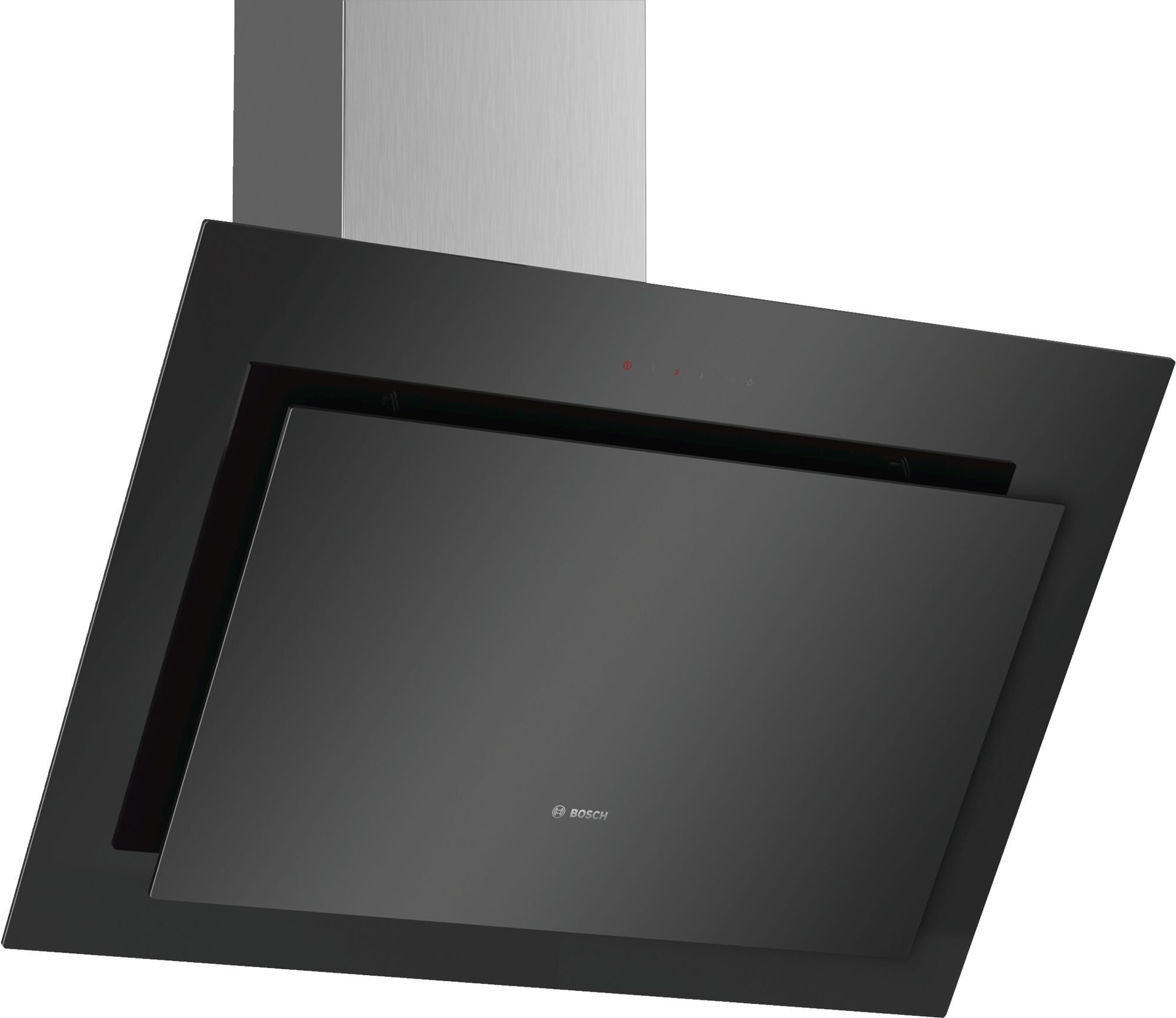 Bosch DWK87CM60B Chimney Hood - Black Glass