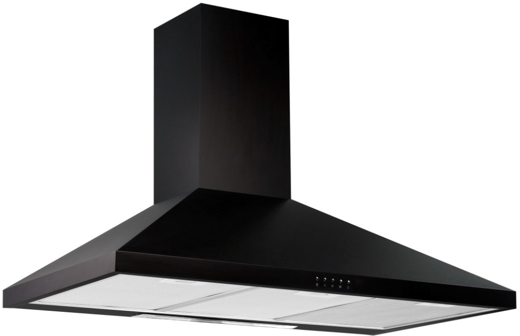 Xtreme UT06-90B 90cm Extractor Chimney Hood - Black