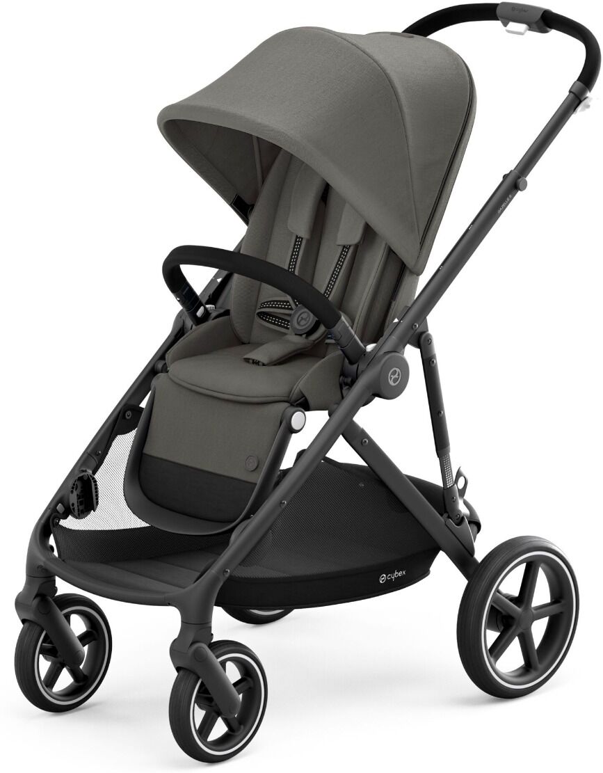 Cybex 520002127 Gazelle S Pushchair - Black Frame/Soho Grey Fabric