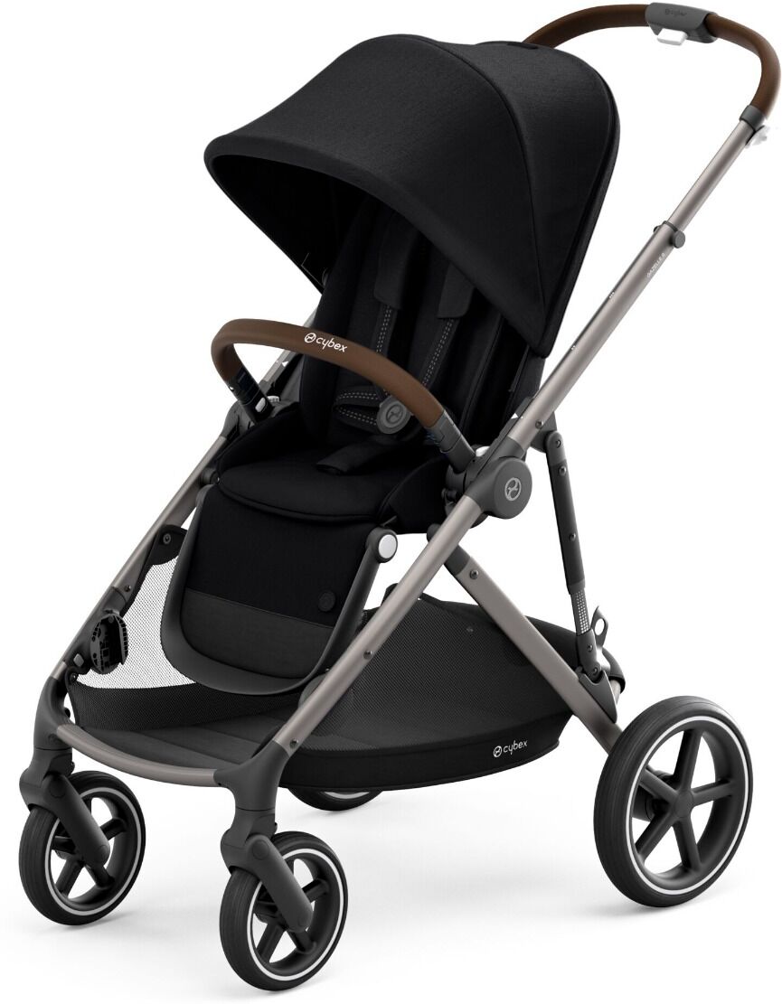 Cybex 520002189 Gazelle S Pushchair - Taupe Frame/Deep Black Fabric