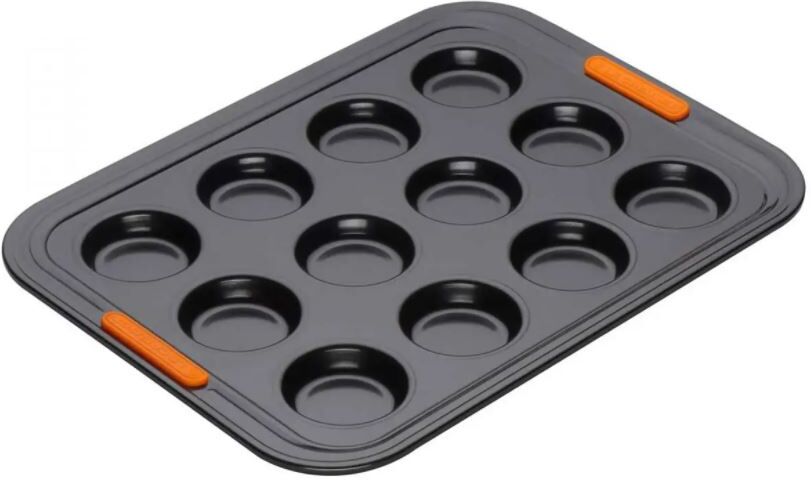 Le Creuset 941002400 12 Cup Bun Tray Toughened Non Stick