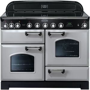Rangemaster CDL110EIRP/C Classic Deluxe 110cm Electric Induction Range Cooker Royal Pearl/Chrome