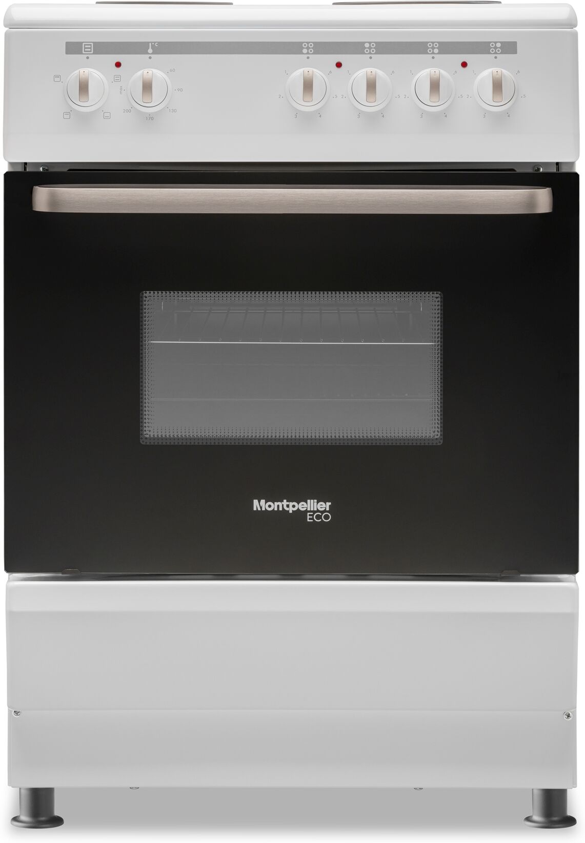 Montpellier SCE60W 60cm Single Cavity Electric Cooker-White