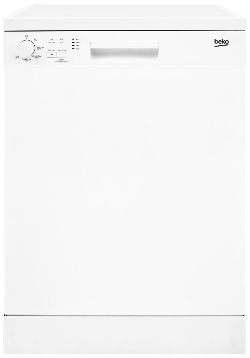 Beko DFN05320W Freestanding 60cm Dishwasher - White