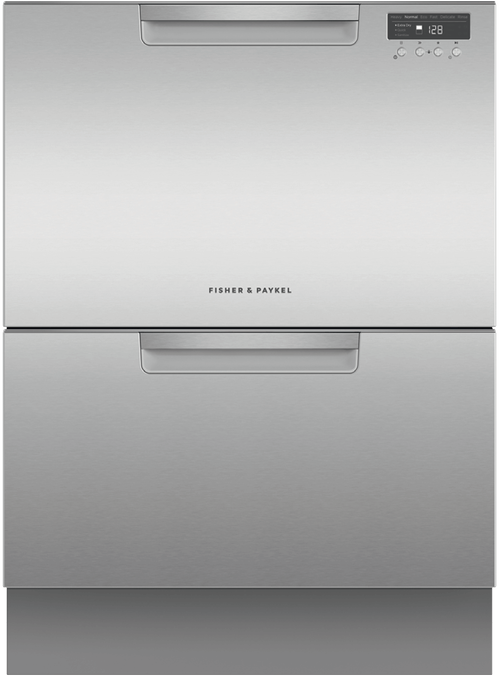 Fisher & Paykel DD60DCHX9 Built in Double DishDrawer Dishwasher-Stainless Steel