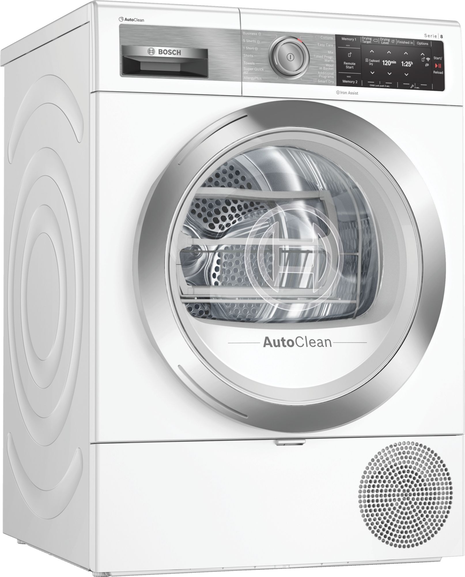 Bosch WTX88EH9GB 9Kg Condenser Tumble Dryer White