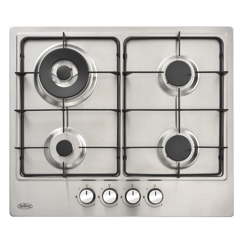 Belling GHU602GCSTA 60cm Built-in Gas Hob-Stainless Steel