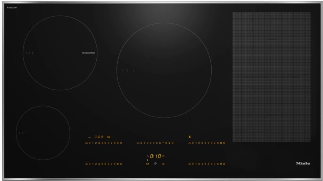 Miele KM7699FR 5 Zone Induction Hob With Onset Controls With Temp Control