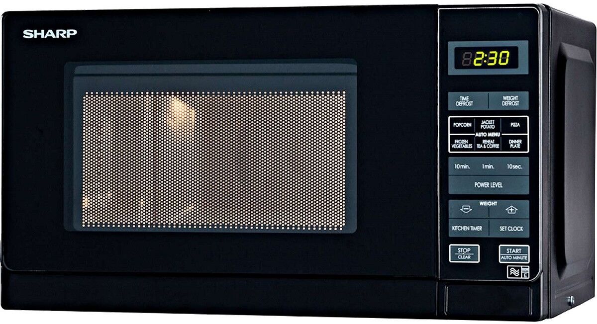 Sharp R272KM 20-Litre 800-Watt Microwave - Black