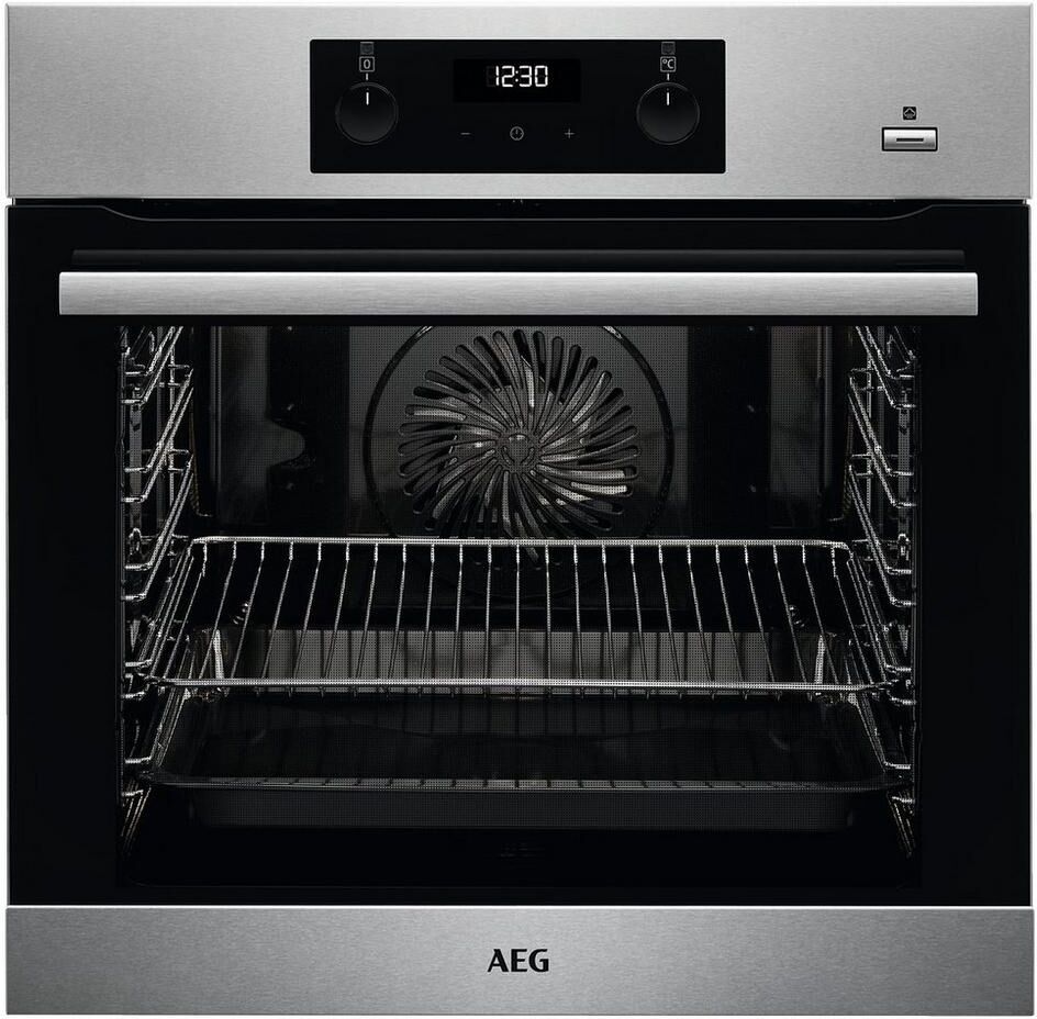 AEG BES255011M Built In Electric Single Oven - Stainless Steel