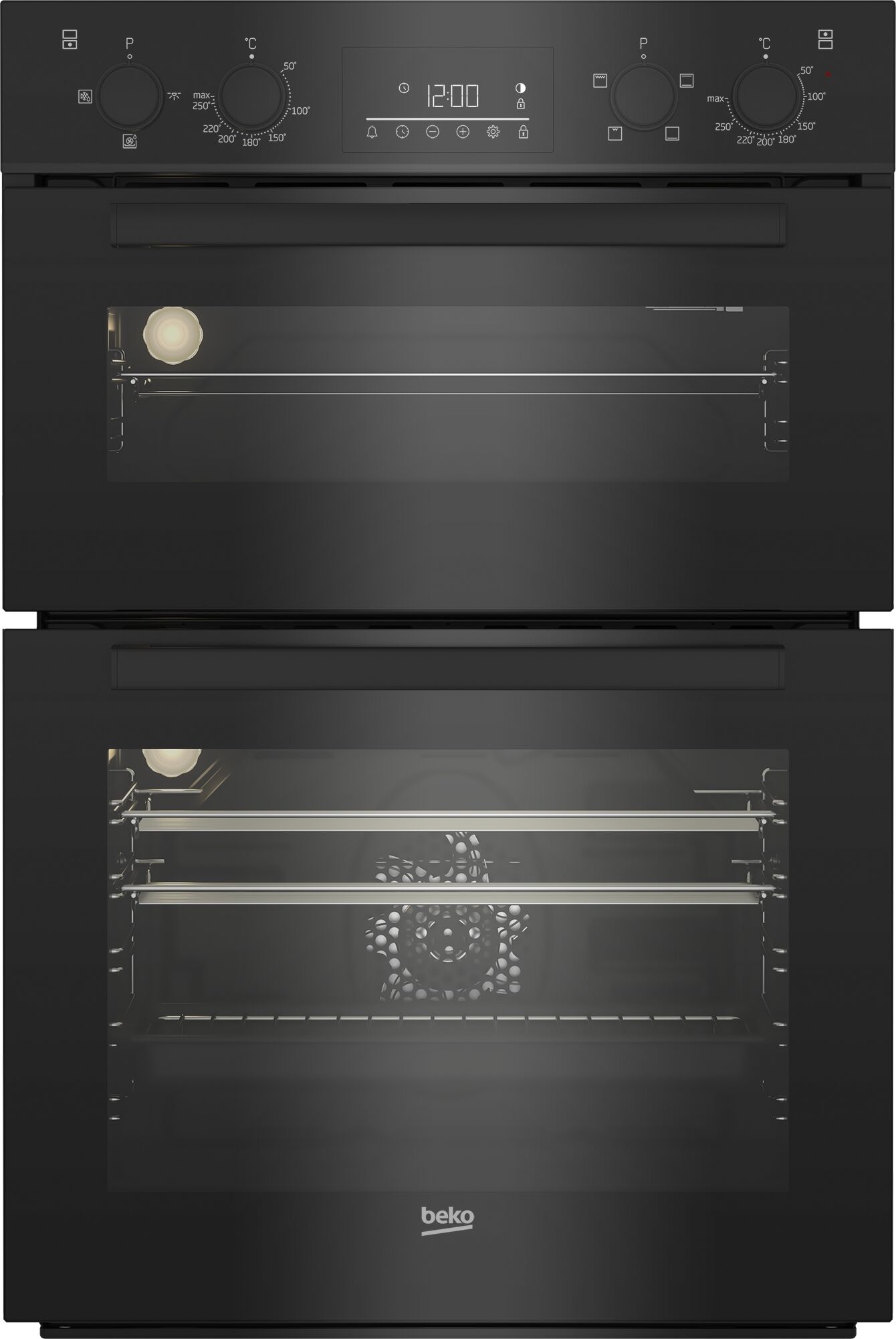 Beko BBDF22300B Double Oven Black