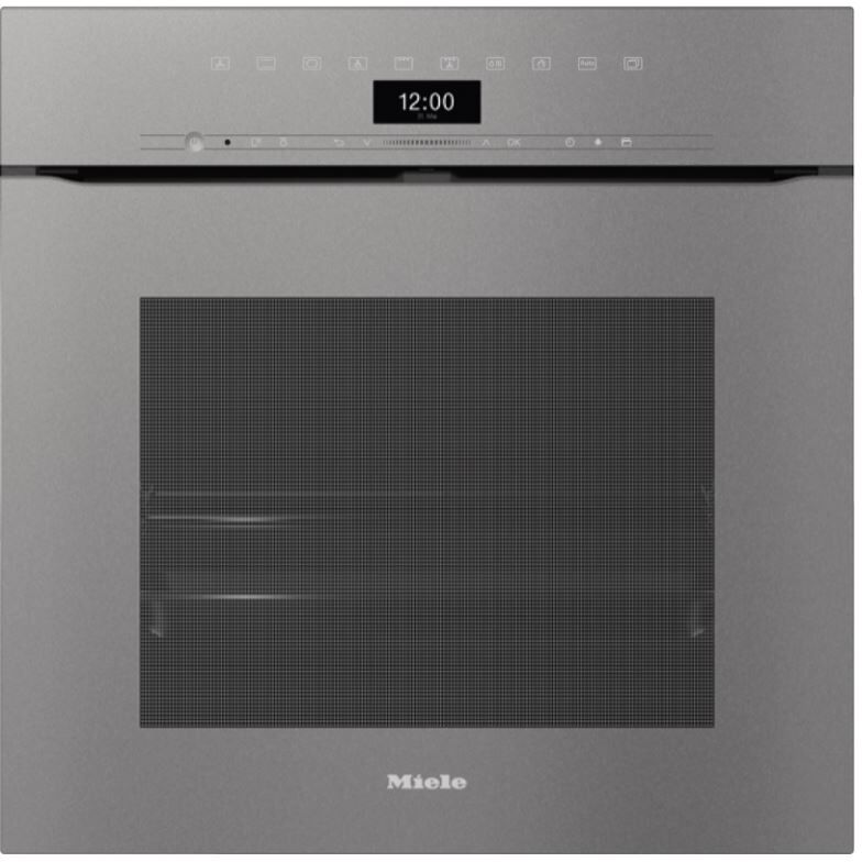 Miele H7464BPXARTLINEGRGR Handleless Built In Oven Seamless Design - Graphite Grey