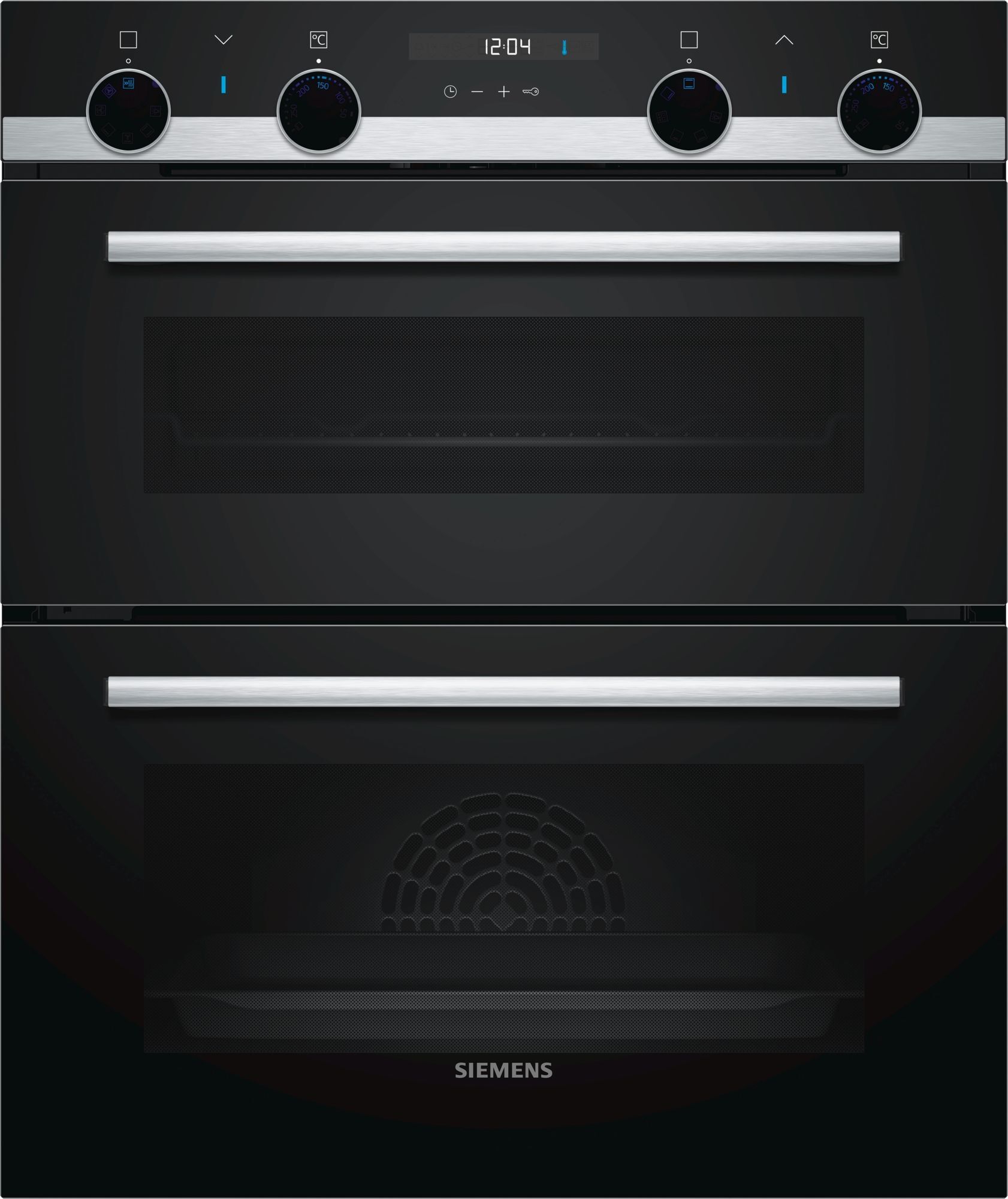 Siemens iQ500 NB535ABS0B Built-Under Double Oven-Stainless Steel