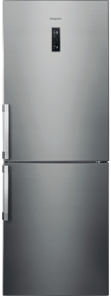 Hotpoint NFFUD191X Freestanding No Frost Fridge Freezer-Stainless Steel