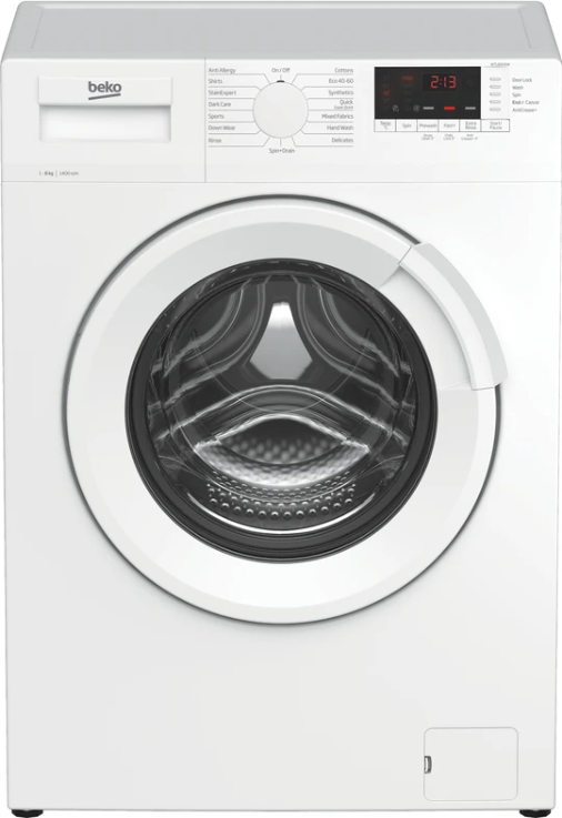 Beko WTL84151W 8Kg 1400 Spin Washing Machine White