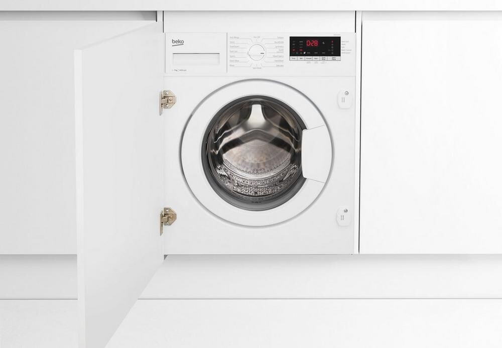 Beko WTIK74151F 7Kg 1400 Spin  Built In Washing Machine White