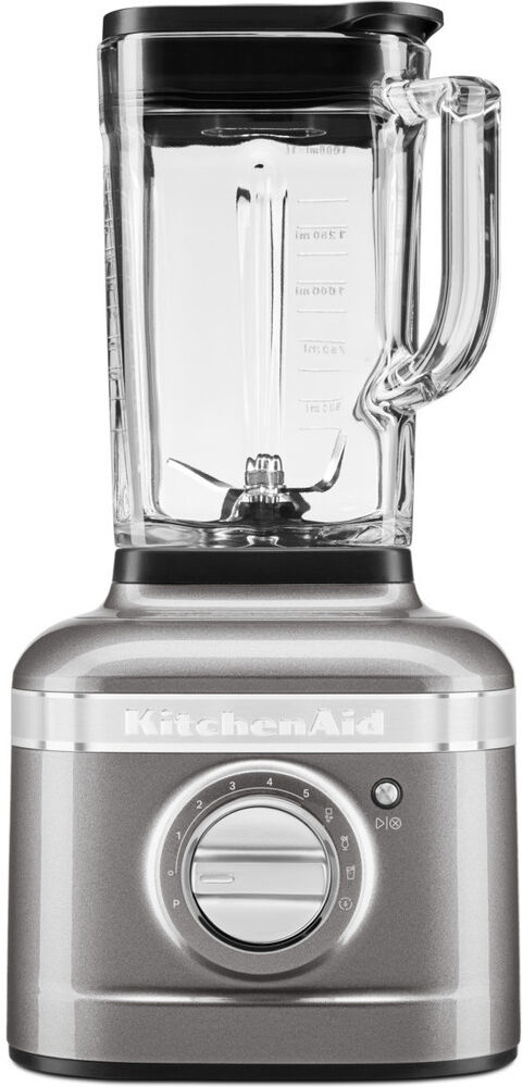 KitchenAid 5KSB4026BMS Artisan Stand Blender K400 Glass Jar - Medallion Silver