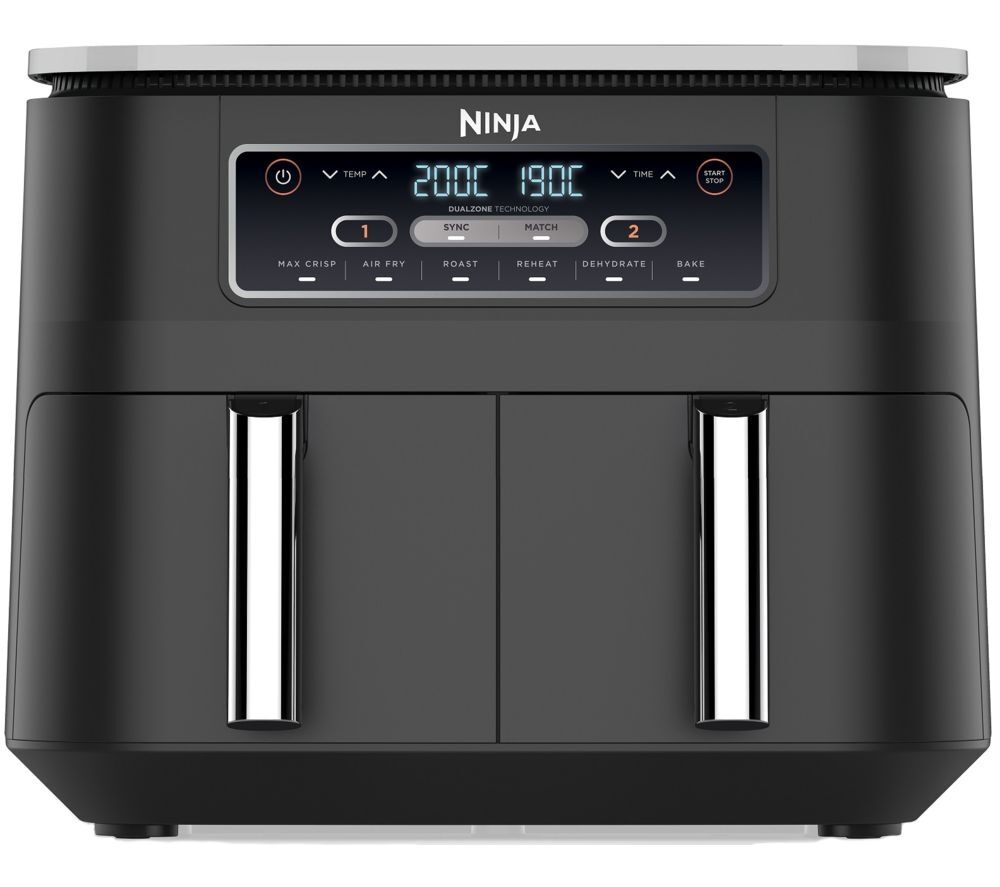 Ninja AF300UK Foodi Dual Zone Air Fryer-Black