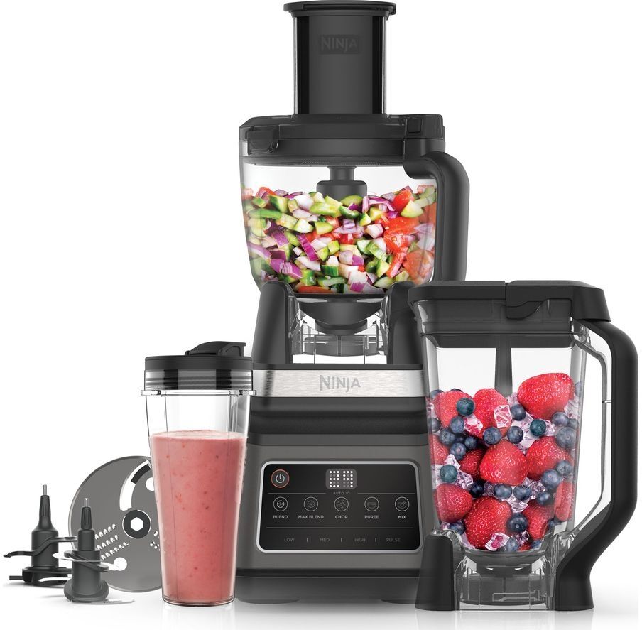 Ninja BN800UK 3-in-1 Food Processor with Auto-IQ 