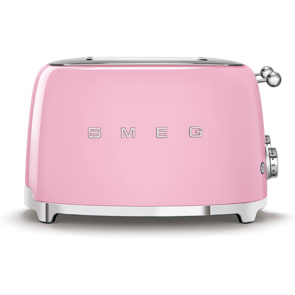 Smeg TSF03PKUK 50's Retro Style 4 Slice Toaster-Pink