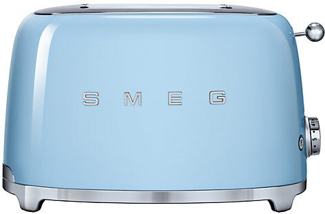 Smeg TSF01PBUK 50's Retro 2 Slice Toaster - Pastel Blue