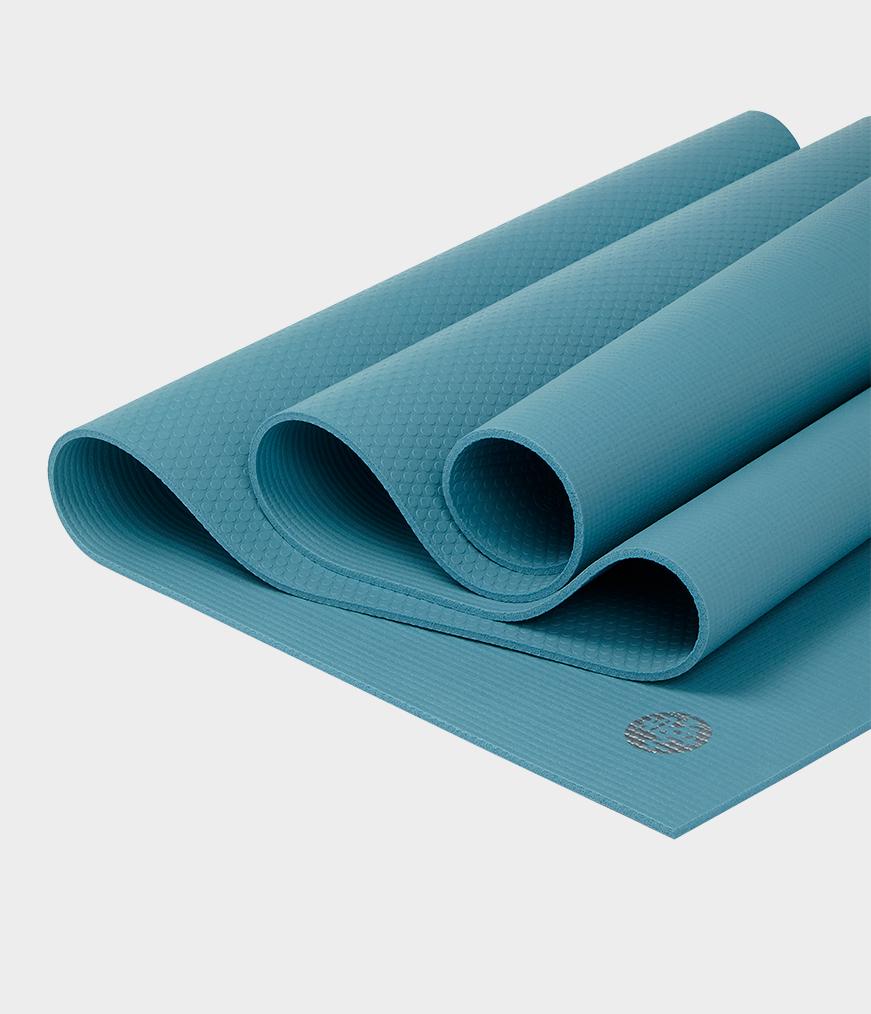 Manduka PROlite Yoga Mat 4.7 mm - OEKO-TEX Certified PVC, Aqua / Standard