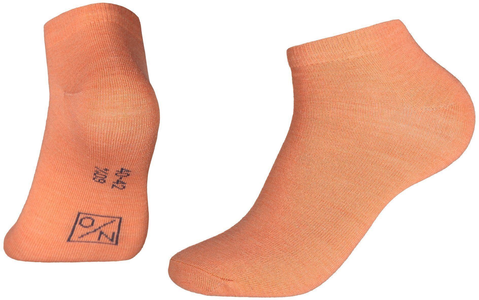 North Outdoor Merino Wool Socks LOW - Merino 60, Salmon / 43-45