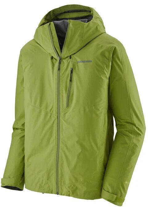 Patagonia Men's Calcite Shell Jacket - Gore-Tex - 100% Recycled Polyester, Supply Green / L