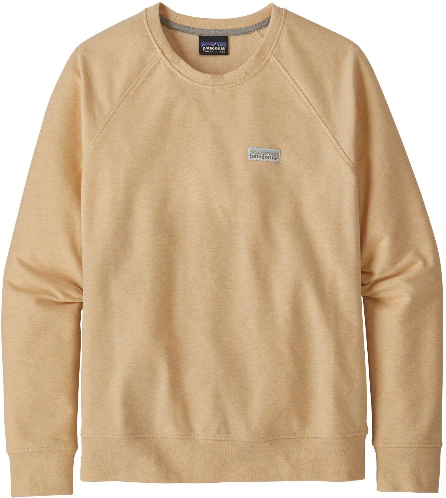 Patagonia Women's Pastel P-6 Label Ahnya Crew Sweatshirt - Organic Cotton, Vela Peach / S