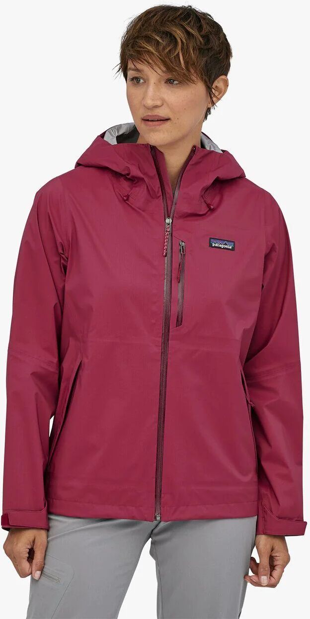 Patagonia Women's Rainshadow Jacket - 100% Recycled Nylon, Roamer Red / XL