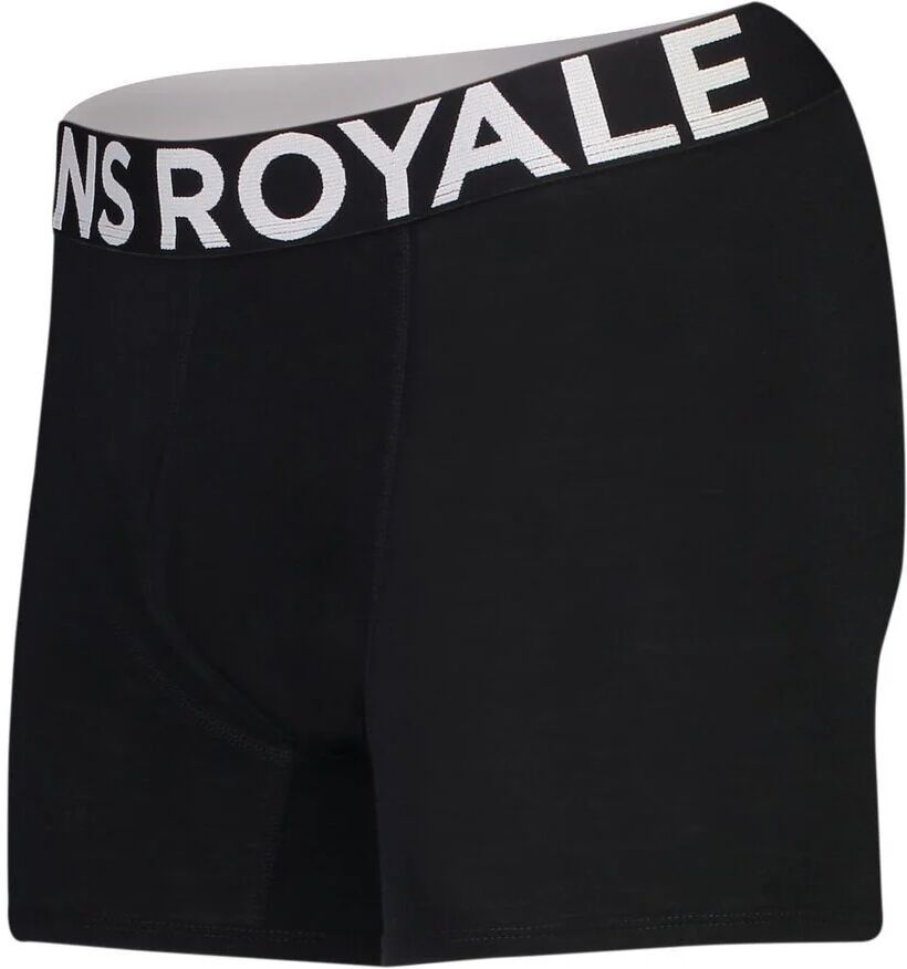 Mons Royale Men's Hold 'em Shorty Boxer - Merino wool, Black / M