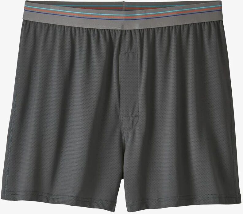 Patagonia Men's Sender Boxers - 4½", Forge Grey / L